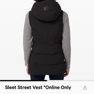 Brand New Lululemon Sleet Street Vest SZ 4